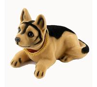 LICHENGTAI Estatuilla de Perro Salpicadero de Coche,Tablero del Coche Cabeza Sacudida Perro Muñeca, Se Utiliza para Decoraciones Coche, Decoraciones de Oficina