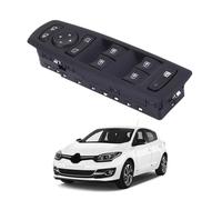 LICHENGTAI Interruptor Mando Elevalunas para Laguna III Megane Fluence Eléctrico Ventana Botonera Pulsador Elevalunas 809610006R, 809610007R, 254000015R Interruptor Ventana Eléctrica