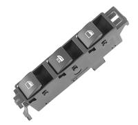 LICHENGTAI Interruptor regulador de ventana delantero izquierdo compatible con BMW Serie 3 E46 Interruptor de elevalunas eléctrico 61316902183 Electric Window Regulator Switch Buttons