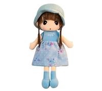 LICHENGTAI Muñecas de Trapo para Niñas, Felpa del Animal Relleno de los Juguetes, Peluches Niños Niñas Regalos, Fairy Tale Princess Ragdoll Toy para niña (45cm - Azul)
