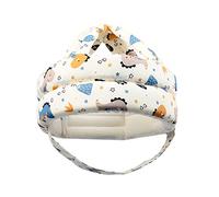 LICHENGTAI Protector de Cabeza Infantil, Ajustable Casco de Seguridad Niños, Casco de Seguridad para Bebé, Casco Antigolpes Bebe Infantil Ajustable Gateando, para Niños de 5 Meses a 3 Años