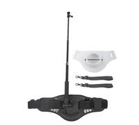 LICHIFIT Cinturón de cintura para cámara + palo selfie de 90 cm + cinturón de lucha para caña de pescar para GoPro Insta360 para DJI para cámara Fusion Action/Panorama al aire libre, soporte para
