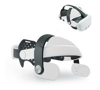 LICHIFIT Correa ajustable para la cabeza para Meta Quest 3 Elite, correa de repuesto para auriculares de realidad virtual, correa para la cabeza cómoda y antiestrés, con agujeros de ventilación