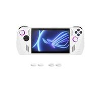 LICHIFIT Funda protectora de silicona + tapas basculantes para consola de juegos portátil ASUS ROG Ally, funda trasera para joystick, juego de accesorios