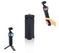 LICHIFIT Mini trípode portátil para DJI Osmo Pocket 3 cámara, soporte plegable de escritorio, soporte de mano, mango de extensión con interfaz de tornillo de 1/4 pulgadas