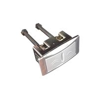 LICHIFIT Rectángulo doble descarga botón de tanque de agua de inodoro reemplazo interruptor de tanque de inodoro botón de control accesorios de reparación