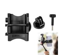LICHIFIT Soporte adaptador de expansión multifuncional para DJI OSMO Pocket 3, soporte de cámara con puerto de tornillo de 1/4 e interfaz de zapata fría