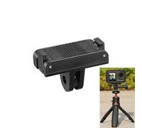 LICHIFIT Soporte magnético de liberación rápida para DJI Osmo Action 5 Pro/Action 4/Action 3, soporte de expansión de cámara con adaptador de interfaz de 2 puntas