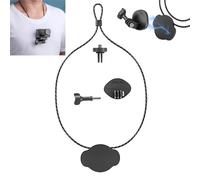 LICHIFIT Soporte magnético de liberación rápida para el Pecho con Correa Ajustable para el Cuello para dji OSMO Action 4 para Insta360 X4/Ace Pro para GoPro Hero 12 cámaras POV Shooting