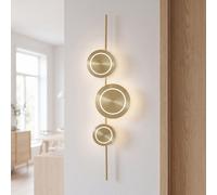 Licht-Erlebnisse LED Wandleuchte Indirecta Dimmable Oro 120 cm 1008 lm 3000 K