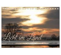 Licht im Land (Tischkalender 2026 DIN A5 quer), CALVENDO Monatskalender: Licht- und Farbenspiele in der Natur der Norddeutschen Landschaft, von Jens Siebert