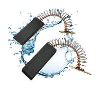 LICHTBLAU 2 unidades de escobillas de carbón para motor n. 2957 I escobillas de carbono 154740 para lavadoras y secadoras I Set de 2 repuestos aptos para Bosch, Siemens, Constructa y Neff