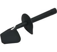 LICHTBLAU espátula 2857 con cuello de seguridad para TM31 TM5 I raspador de masa recambio para robot de cocina Vorwerk I masilla apta para alimentos de plástico color gris oscuro