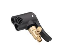 LICHUANUK Conector de válvula de neumático Universal, Adaptador de liberación rápida de latón con Clip, Conector de válvula de Bicicleta, para infladores de Bomba de Aire de compresor de Coche