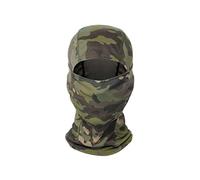 LICHUANUK Pasamontañas Bicicleta Balaclava Transpirable Máscara Facial Calentar Ligera Hombres Mujeres para Actividades al Aire Libre Motociclismo Bicicleta Deportes Nylon Camuflaje Verde