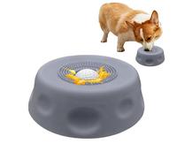Lick Ball para Perros - Alimentador Lento Líquido para Perros | Recipiente Ṕara Fugas Fácil De Limpiar | Interactivo P̀ara Ṕerros P̃ara Uso Interior Y Exterior, Sala De Estar, Suelo Y Viajes,