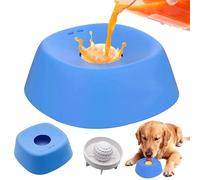 Lick Bowl para Perros, Cuenco de Lamiendo de Perro Comer Lento, Matriz de Lamiendo para Perroscon Ventosa y Bola Giratoria, Comida Mojado Lick Pad Slow Alimentador, Aliviar la ansiedad del animal