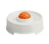 Lick Bowl,with Rotating Ball Slow Feeder Dispenser | Enrichment Bowls for Dogs - Promotes Healthy Eating Pet Food Food Puppy Feeding Licking