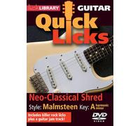 Lick Library: Quick Licks For Guitar - Malmsteen Neo-Classical Shred [Reino Unido] [DVD]