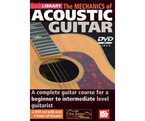 Lick Library: The Mechanics Of Acoustic Guitar (2 DVD). para Guitarra