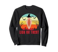 Lick or Treat Naughty Halloween Dirty Sudadera