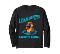 Lickalotapus Es Mi Espíritu Animal Divertido Ornitorrinco Meme Manga Larga