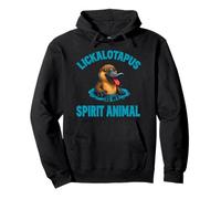 Lickalotapus Es Mi Espíritu Animal Divertido Ornitorrinco Meme Sudadera con Capucha