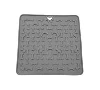 licked Mats for Dogs and Cats, Silicone Pet Feeding Pad, Slow Eating Boredom Reducer Tool, Easy to Clean Textured Design for Puppy Enrichment, Cat Training, Anxieties Reliefs, Mealtime Focus 7.4x7.4in