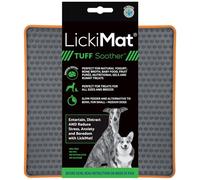 LICKIMAT Chupete Tuff Perro Naranja