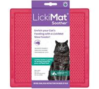 LICKIMAT Classic - Tapete para lamer y Comer Lentamente para Gatos, aburrimiento, Reductor de la ansiedad Alimentos, golosinas, Yogur o Mantequilla de maní. Alternativa Divertida a un
