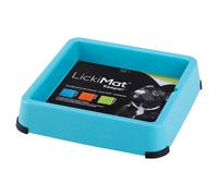 LickiMat Keeper Turquesa Soporte Para LickiMats 25,3x25,3cm Para Perros