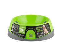 LickiMat Oh Bowl Schlecknapf Perros Verde M Comedero para Premios Entrenamiento