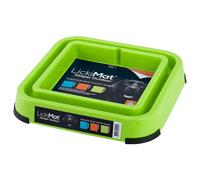 LickiMat Outdoor Keeper Verde 31,5x31,5 Cm Para Perros Classic Tuff Mat