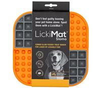 Lickimat Slomo Alfombrilla Plato Para Lamer Naranja