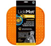 LickiMat Slomo XL - Alimentador lento extra grande adecuado para alimentos secos, húmedos y crudos, todos los dulces y helados para perros. Lo mejor para razas medianas a masivas. Diseño duradero con