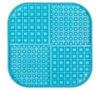 LickiMat Slomo XL Turquesa - Alfombrilla Para Perros, 30x30cm, Antiestrés