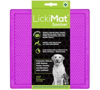 LICKIMAT Soother - Esterilla para Fugas para Perros en 2 tamaños, Color: Lila, tamaño: pequeño - 20 x 20 cm