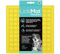 LickiMat Tapete clásico de Colores Pastel para Jugar para Perros para aliviar el aburrimiento y la ansiedad, Ideal para Alimentos, Yogur o Mantequilla de maní, Alfombrillas para lamer, Alternativa