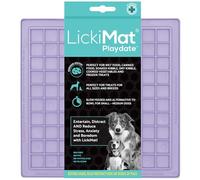 LickiMat Tapete clásico de Colores Pastel para Jugar, tapete de alimentación para Perros para aliviar el aburrimiento y la ansiedad, Ideal para Alimentos, Yogur o Mantequilla de maní, Alfombrillas