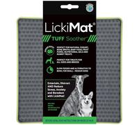 LickiMat Tuff - Chupete Resistente, tapete para lamer de alimentación Lenta para Perros, Reductor de ansiedad y aburrimiento Alimentos, golosinas, Yogur o Mantequilla de maní,