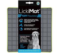 LickiMat Tuff - Tapete para lamer de Comida Lenta para Perros, Resistente para Jugar, Reducir la ansiedad por aburrimiento Alimentos, golosinas, Yogur o Mantequilla de maní, Alternativa