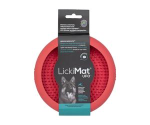 Lickimat Ufo Alfombrilla Comedero Para Lamer Rosa