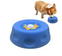 Licking Ball for Dogs - Liquid Treat Feeder Toy, Interactive Slow Feeding Lick Bowl with Fun Ball, Non-Slip Base | Pet Treat Dispenser for Puppy Kitten Cats Indoor Outdoor
