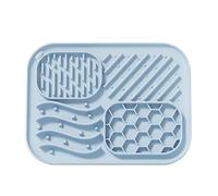Licking Mat For Dogs & Cats with Suction Cups - For Pet Slow Feeding Bathing and Training | Dog Toys To Keep Them Busy, Yogurt Peanut Butter Licking Pad For Boredom Reducer, Pets Bathing Grooming