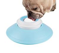 Licking Mat for Dogs, Slow Feeder Dog Lick Pad, Anti-Choking Treat Dispenser, Calming Stress Relief, Snuffle Feeding Mat, Suction Cup Licking Plate, 5.71x2.17 Inches