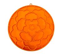 Licky Mats para perros con ventosas, almohadillas de baño y entrenamiento de alimentación lenta para mascotas, cuencos de alimentación lenta para mascotas, 20 x 19 x 3 cm, plato de silicona de doble