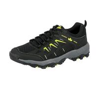Lico 210092 Unisex Adulto Zapatos de Low Rise Senderismo, Negro (Schwarz/Lemon Schwarz/Lemon), 43 EU