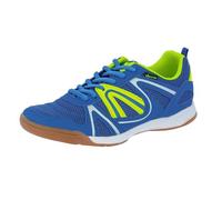 Lico Fit Indoor, Zapatillas de Deporte Interior Hombre, Azul (Blau/Lemon Blau/Lemon), 40 EU