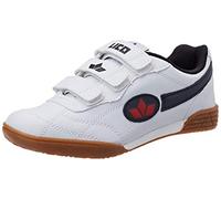 Lico 360215 Niños Zapatillas de deporte interior, Blanco (Weiß/Marine Weiß/Marine), 27 EU