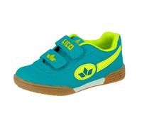 Lico 360424 Unisex Adulto Zapatillas de Deporte Interior, Azul (Petroleo/Lemon Petroleo/Lemon), 37 EU